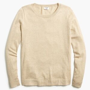 J Crew Teddie Cotton Crew Neck Size Small